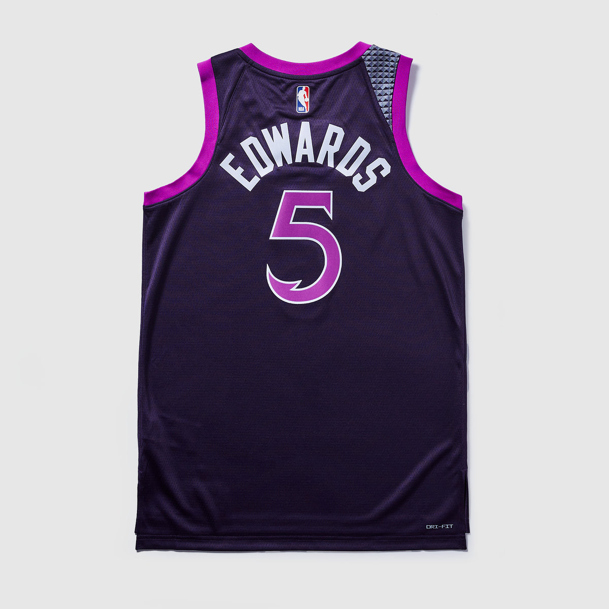 Minnesota Timberwolves 25/26 NBA Jersey - City Edition - Purple - Edwards #5 - detail 2