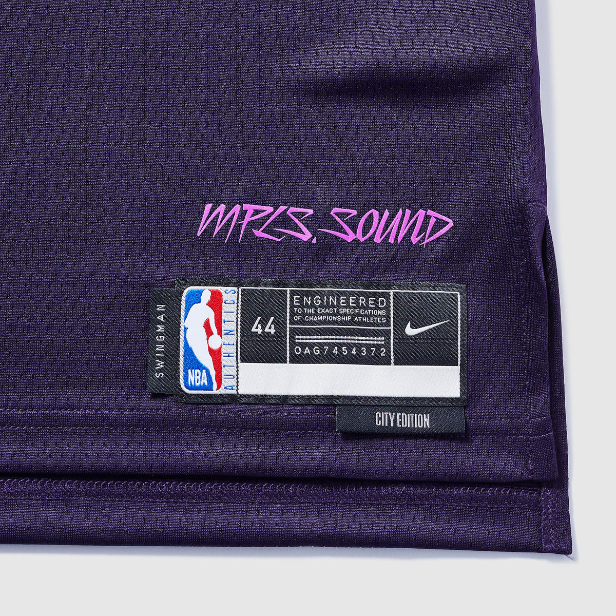 Minnesota Timberwolves 25/26 NBA Jersey - City Edition - Purple - Edwards #5 - detail 3