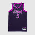 Minnesota Timberwolves 25/26 NBA Jersey - City Edition - Purple - Edwards #5 - front