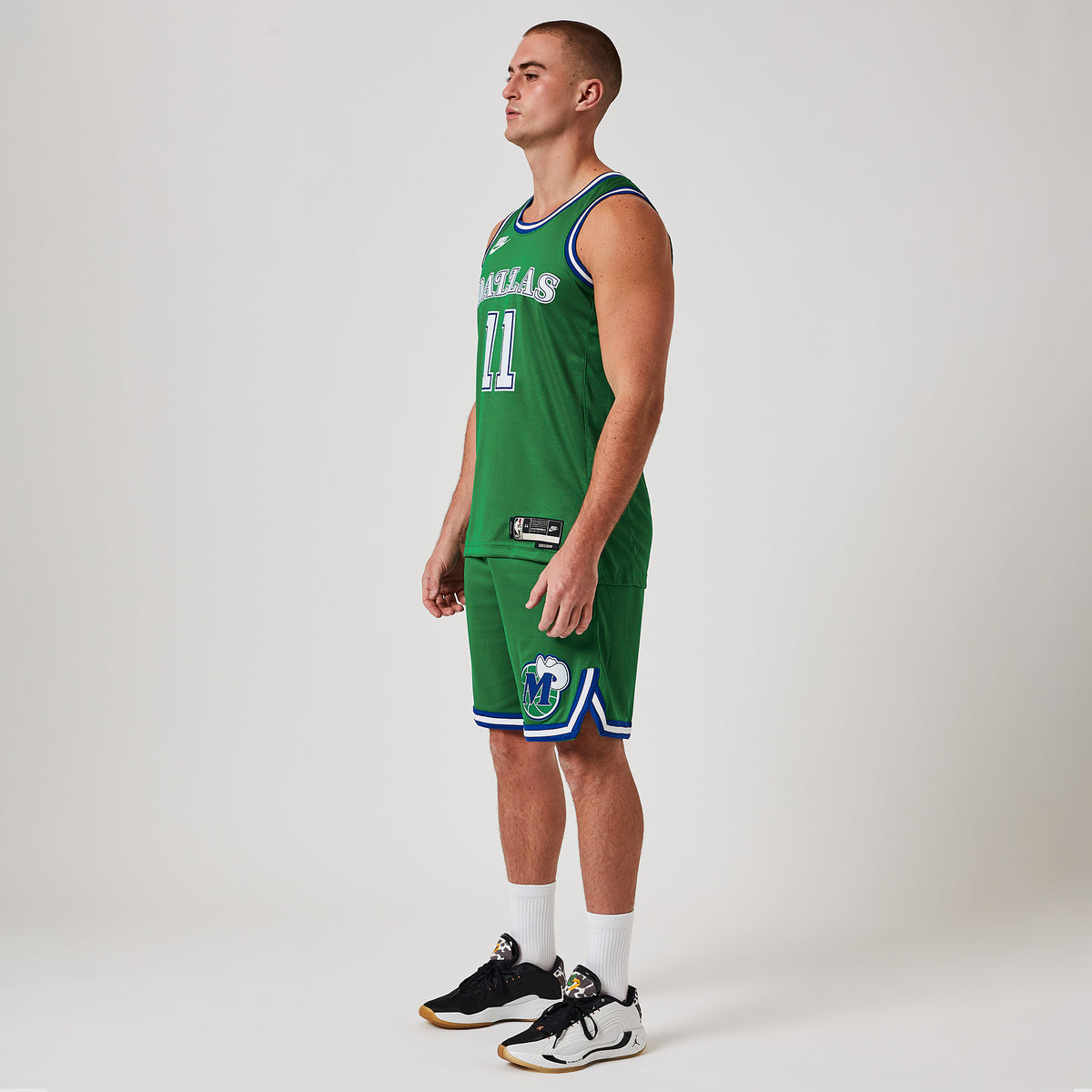 Dallas Mavericks 25/26 NBA Jersey - Classic Edition - Green - Irving #11 - detail 3