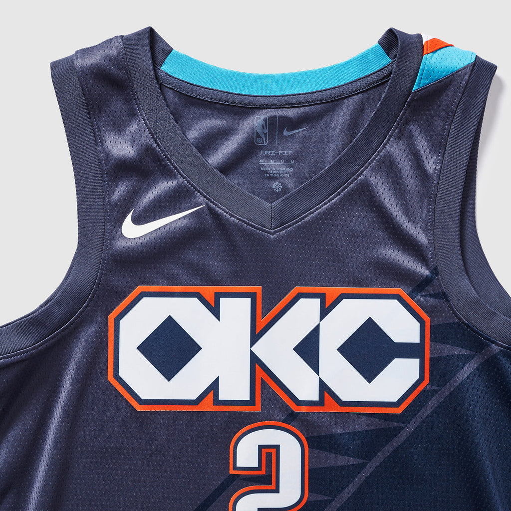 Oklahoma City Thunder 25/26 NBA Jersey - City Edition - Navy - Gilgeous-Alexander #2 - detail 3