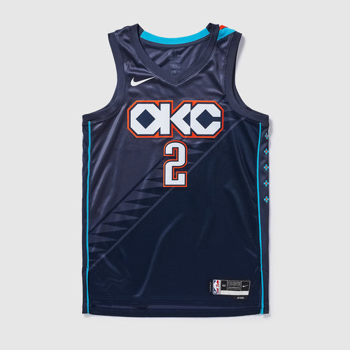 Oklahoma City Thunder 25/26 NBA-Trikot – City Edition – Navy – Gilgeous-Alexander #2