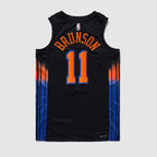 New York Knicks 25/26 NBA Jersey - Statement Edition - Black - Brunson #11 - detail 2