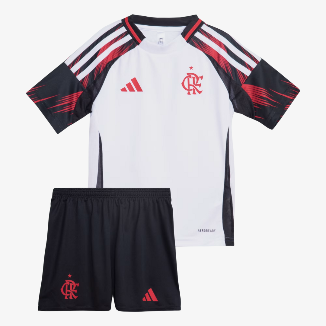 Kids Kit Adidas Flamengo 2025/26 II