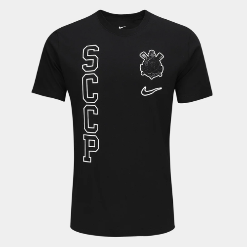 Camiseta Corinthians Nike Man - Black