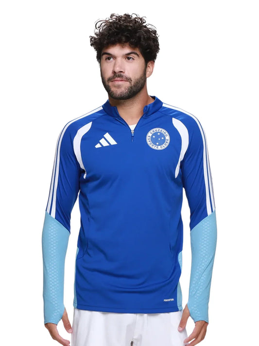 PRE-ORDER Cruzeiro 26/27 Training Shirt Men's, Long Sleeve - Blue