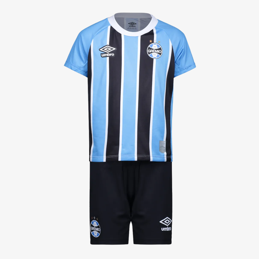 Kids Kit Umbro Grêmio 2025/26 I