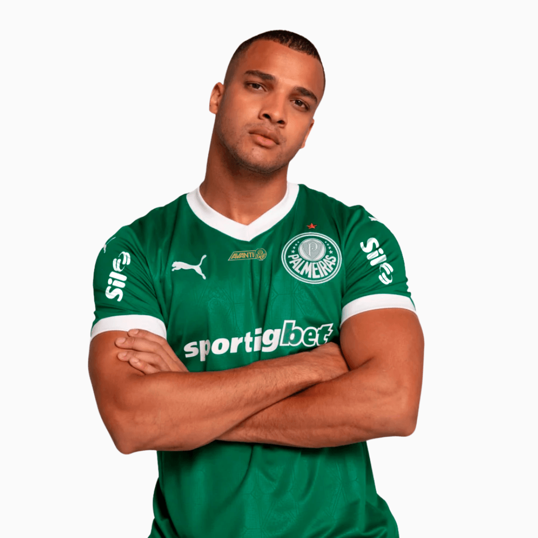 Jersey Puma Palmeiras 2025/26 I With Sponsors