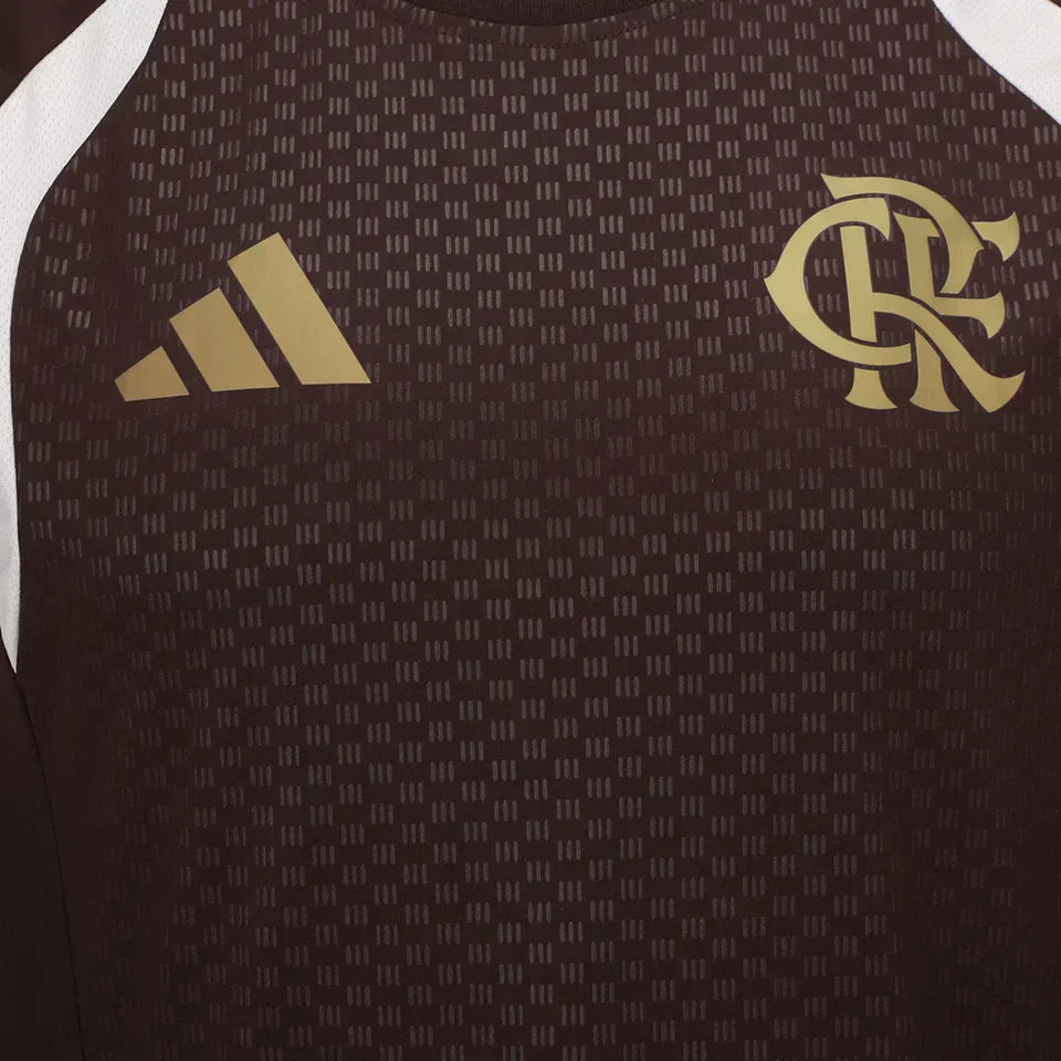 Jersey Flamengo Training 26/27 - Fan Adidas Man - Marrom