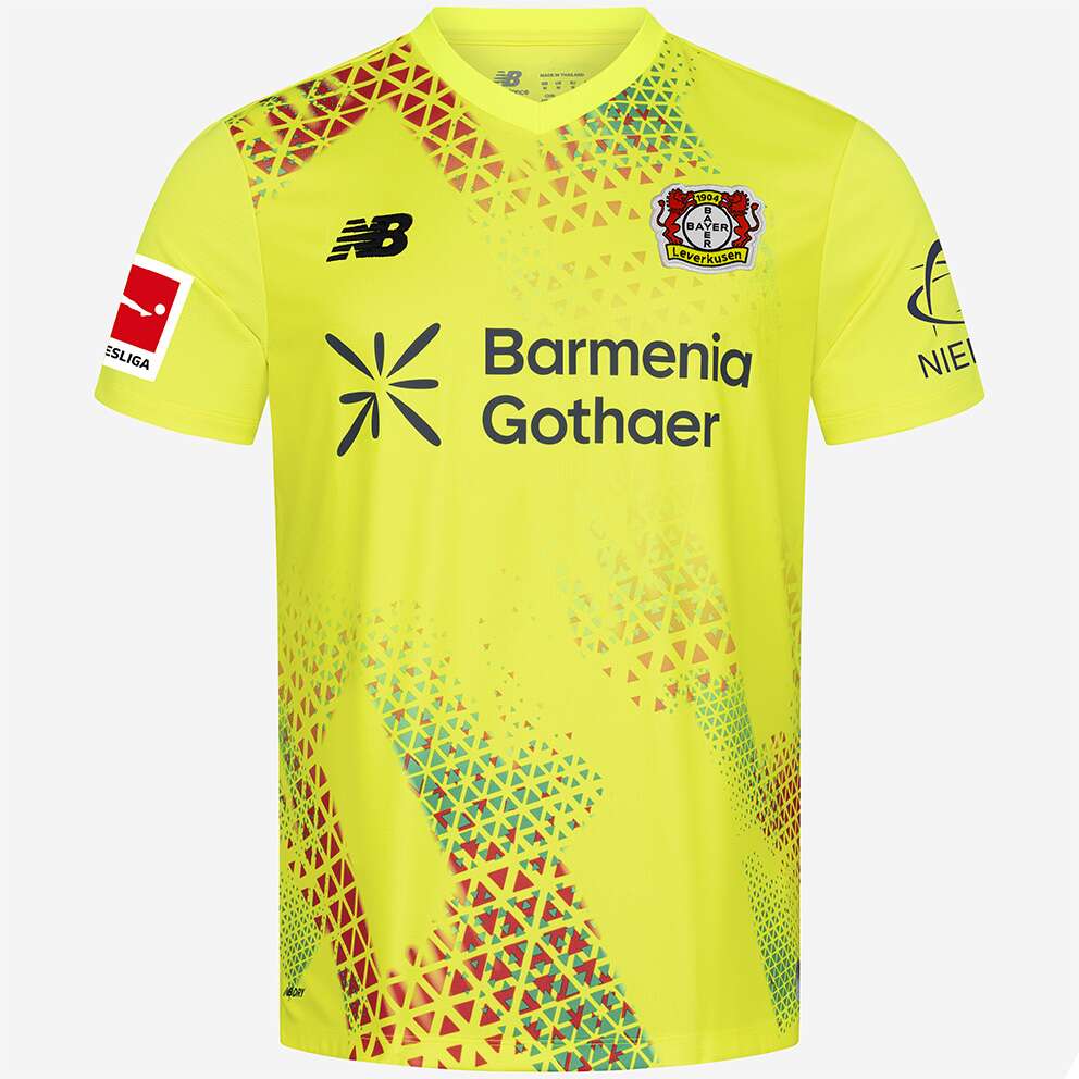 Bayer Leverkusen 26/27 Torwart-Heimtrikot – Kinder-Set