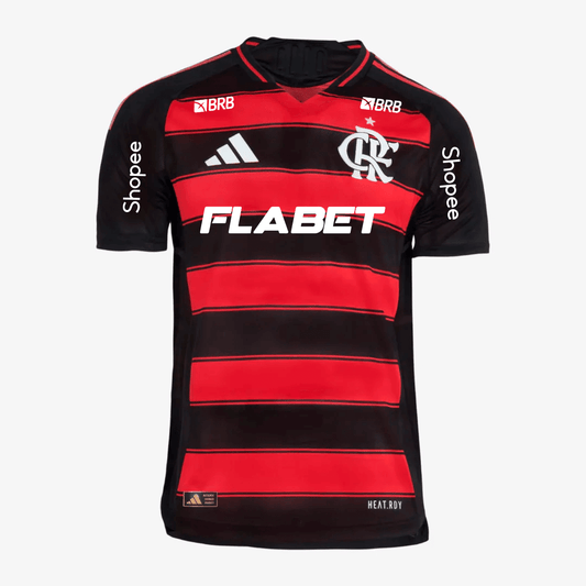 Jersey Adidas Flamengo 2025/26 I Player With Sponsors