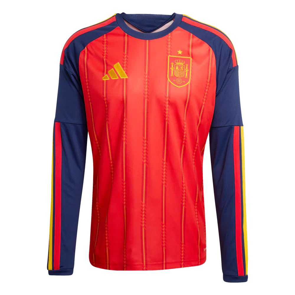 Jersey Espanha 2026 I Longsleeve World Cup