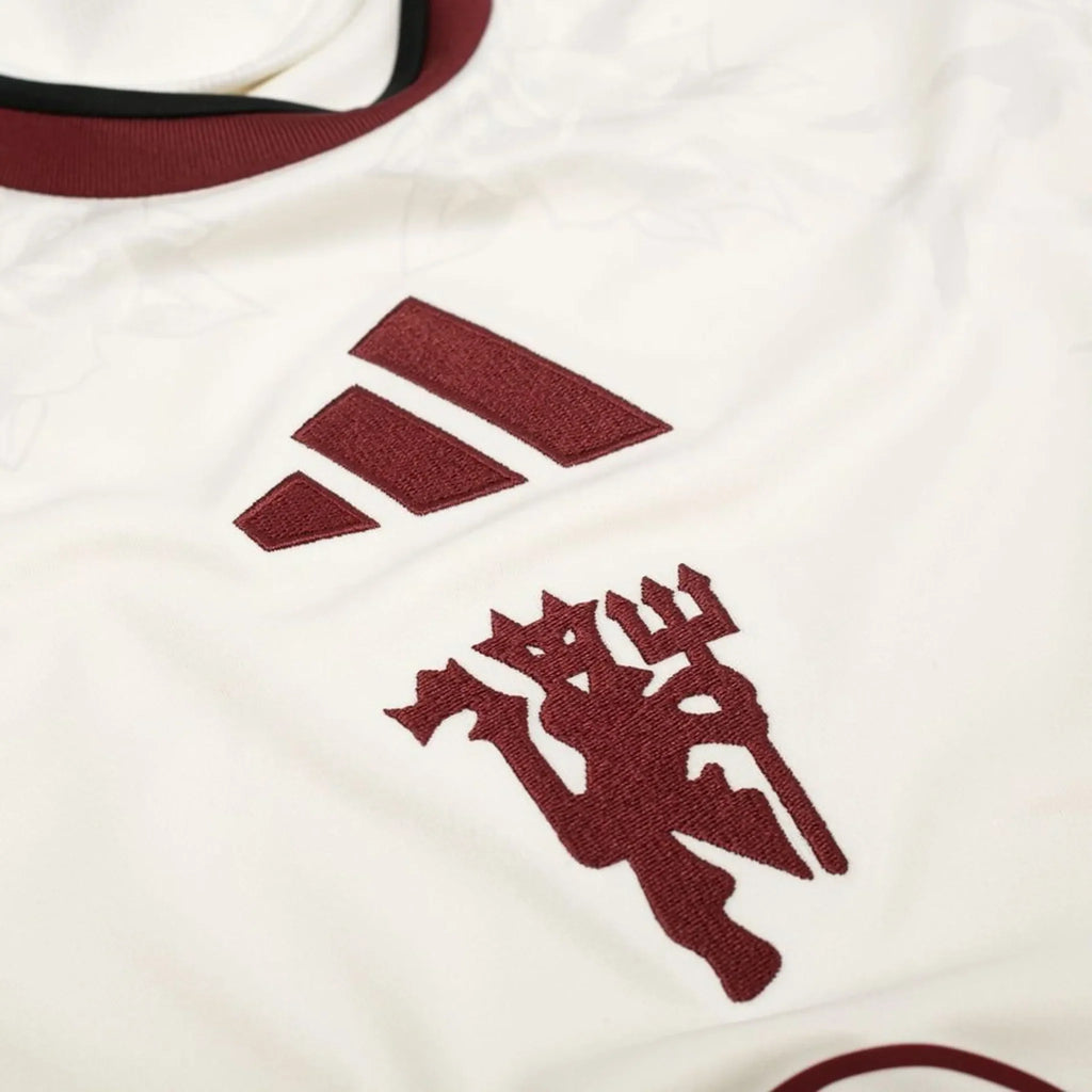 Manchester United 26/27 Third Long Sleeve Jersey - adidas logo and crest detail