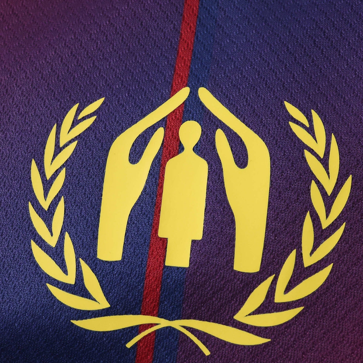 Barcelona 25/26 x Ed Sheeran Jersey - fabric detail