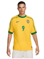 Maillot Domicile Rétro Brésil 1998 I - RONALDO 9