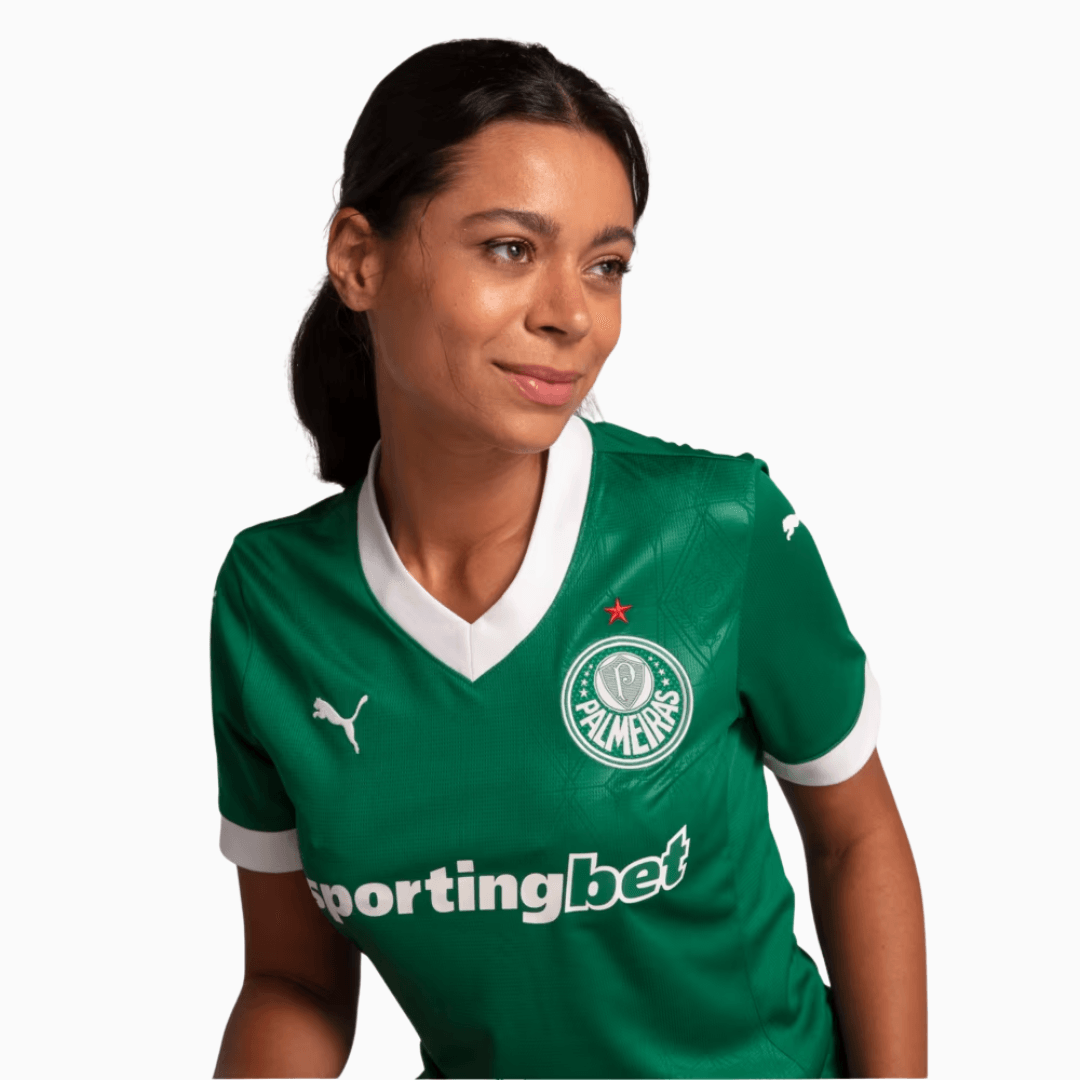 Jersey Woman Puma Palmeiras 2025/26 I Fan