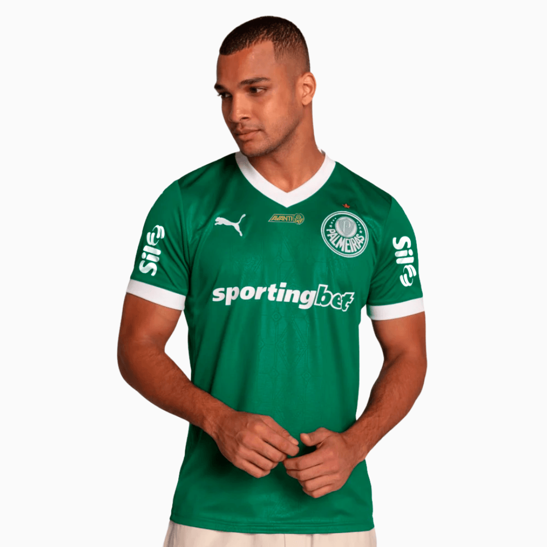 Jersey Puma Palmeiras 2025/26 I With Sponsors