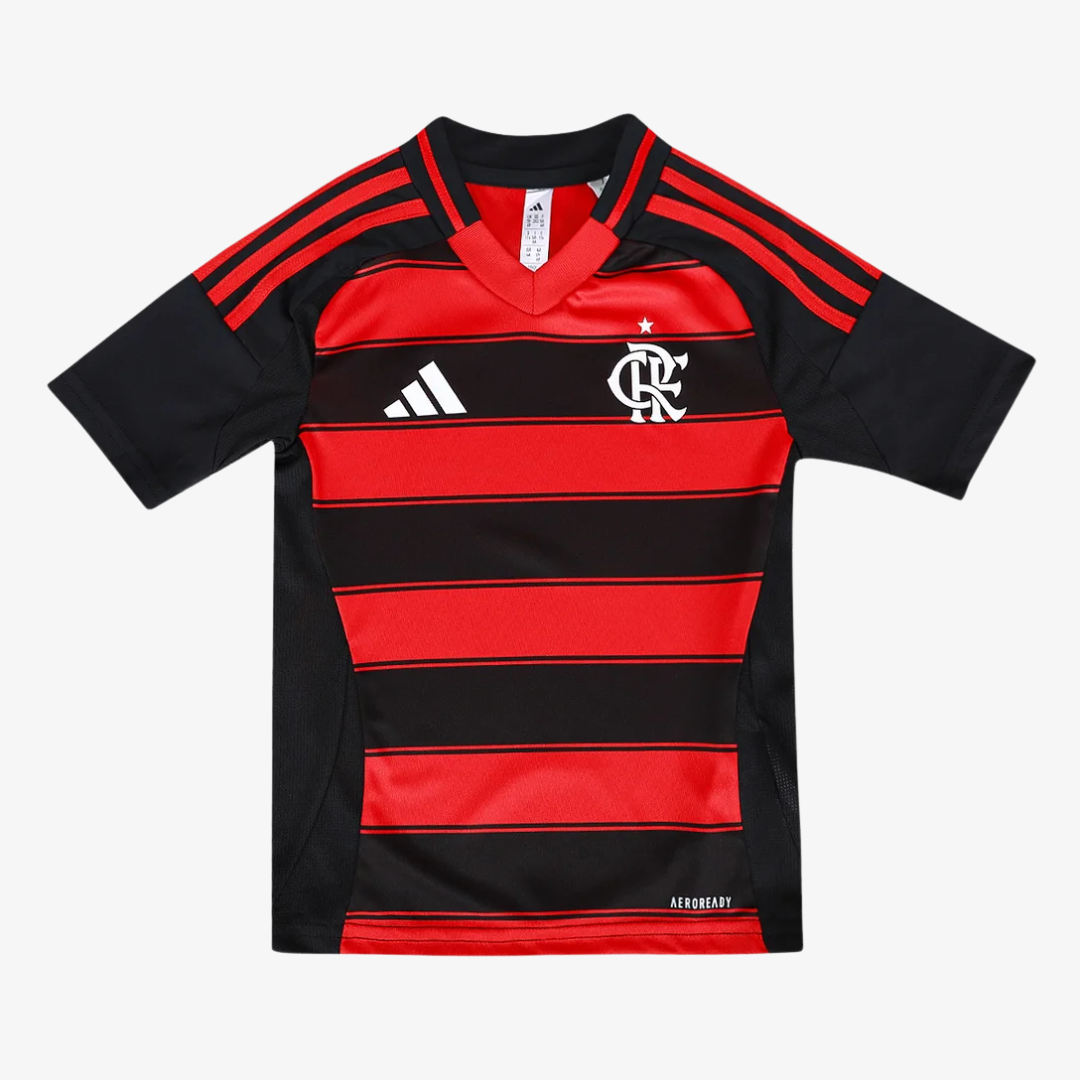 Kids Kit Adidas Flamengo 2025/26 I