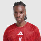 Liverpool 26/27 Pre Match Jersey - chest and crest detail