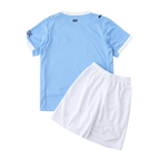 Manchester City 25/26 Home Kids Kit - shirt and shorts back