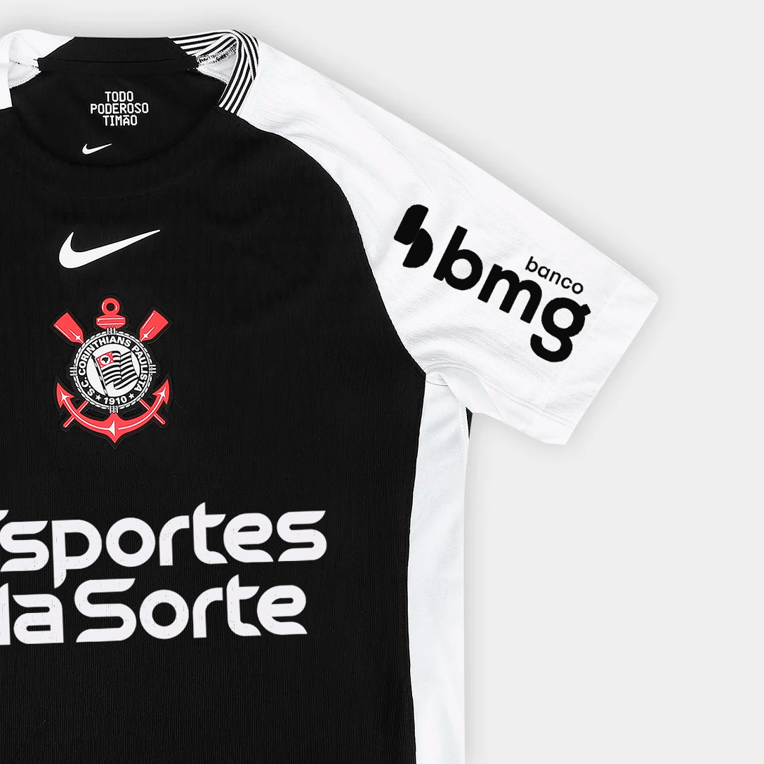 Jersey Nike Corinthians 2025/26 II Player With Sponsors