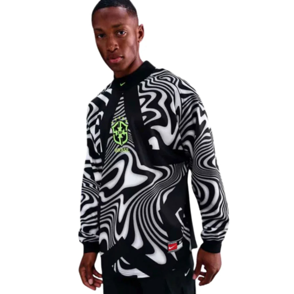 Camiseta de portero de manga larga de Brasil para el Mundial 2026