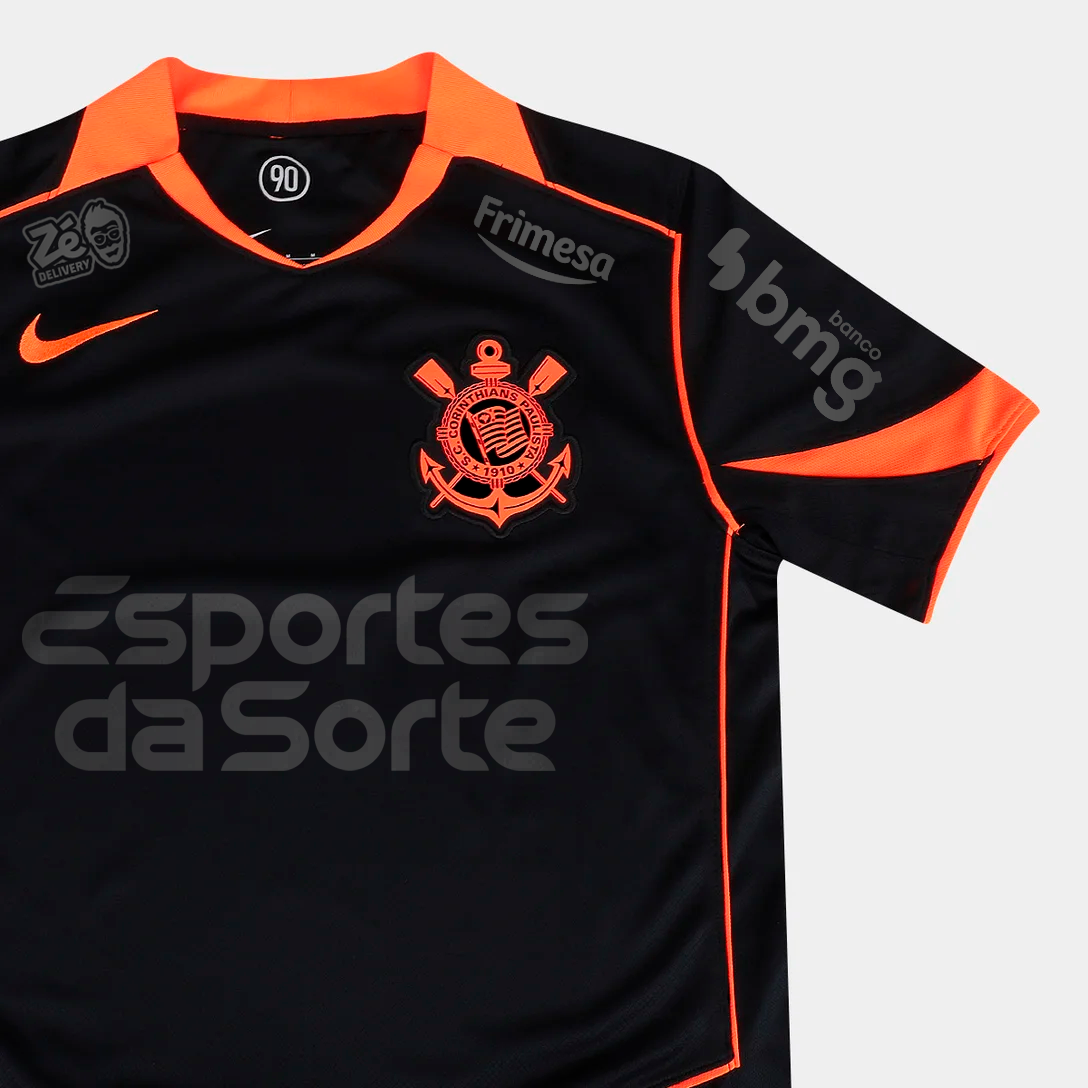 Jersey Nike Corinthians 2025/26 III Fan With Sponsors