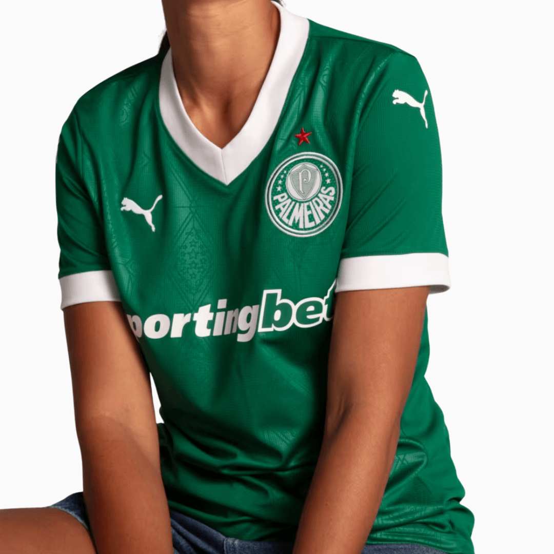 Jersey Woman Puma Palmeiras 2025/26 I Fan