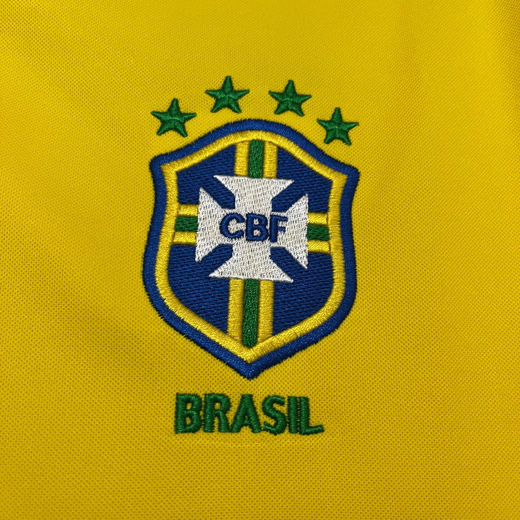Maillot Domicile Rétro Brésil 1998 I - RONALDO 9