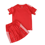 Liverpool 25/26 Home Kids Kit - shirt and shorts back
