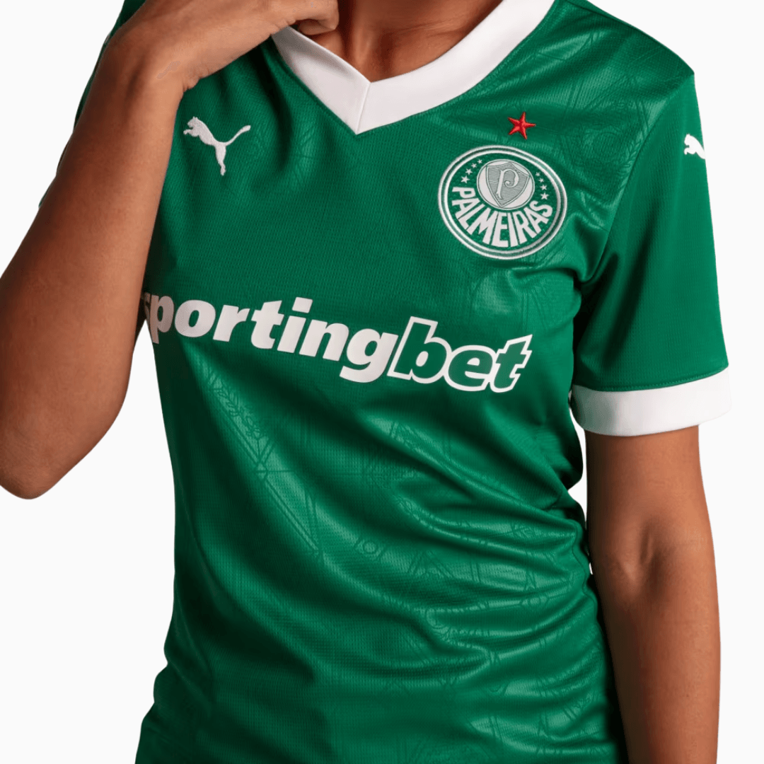 Jersey Woman Puma Palmeiras 2025/26 I Fan
