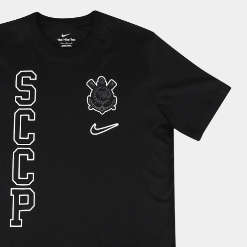 Camiseta Corinthians Nike Man - Black