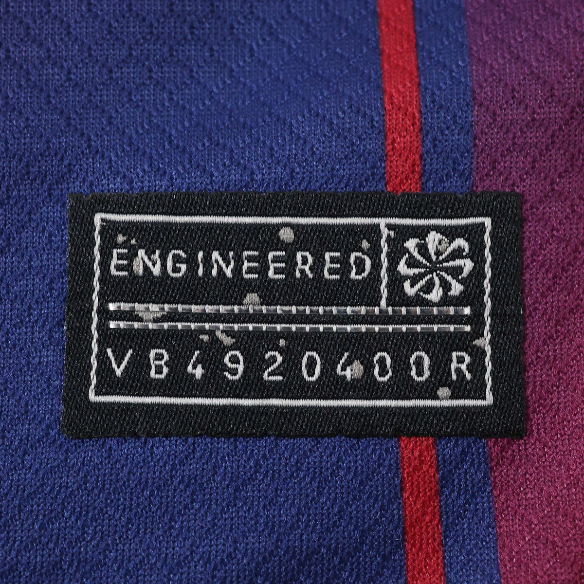 Barcelona 25/26 x Ed Sheeran Jersey - hem label detail