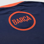 Barcelona 25/26 Pre Match Third Jersey - hem label detail