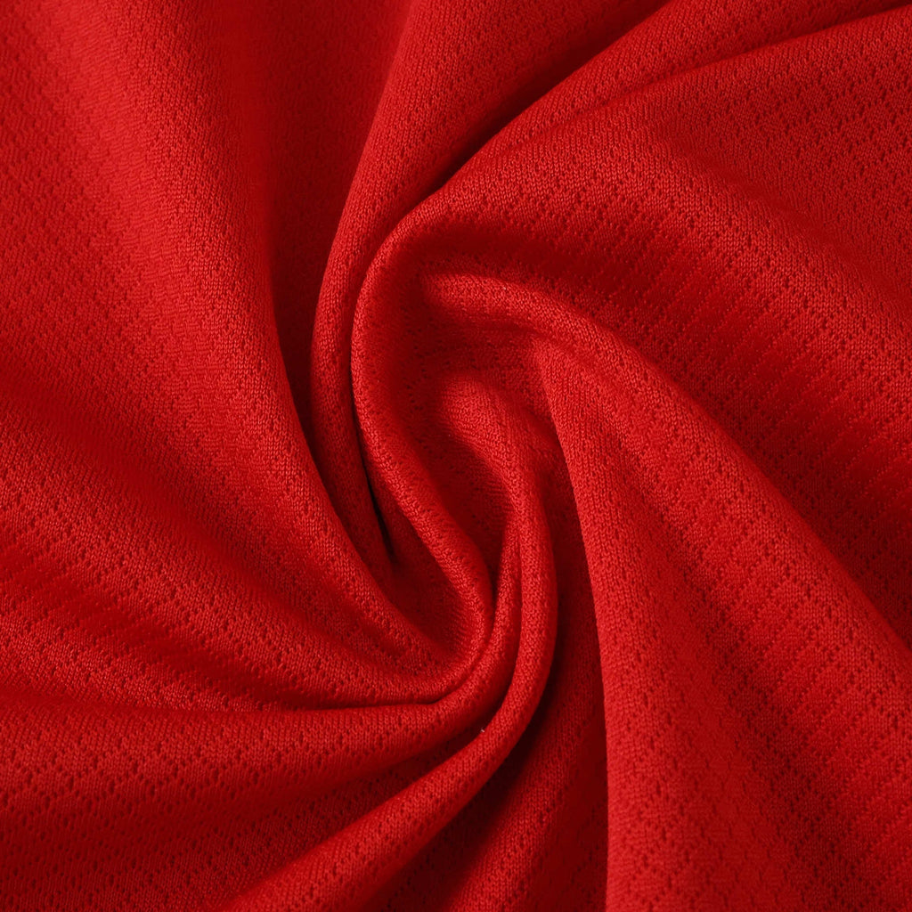Liverpool 25/26 Home Kids Kit - fabric texture detail