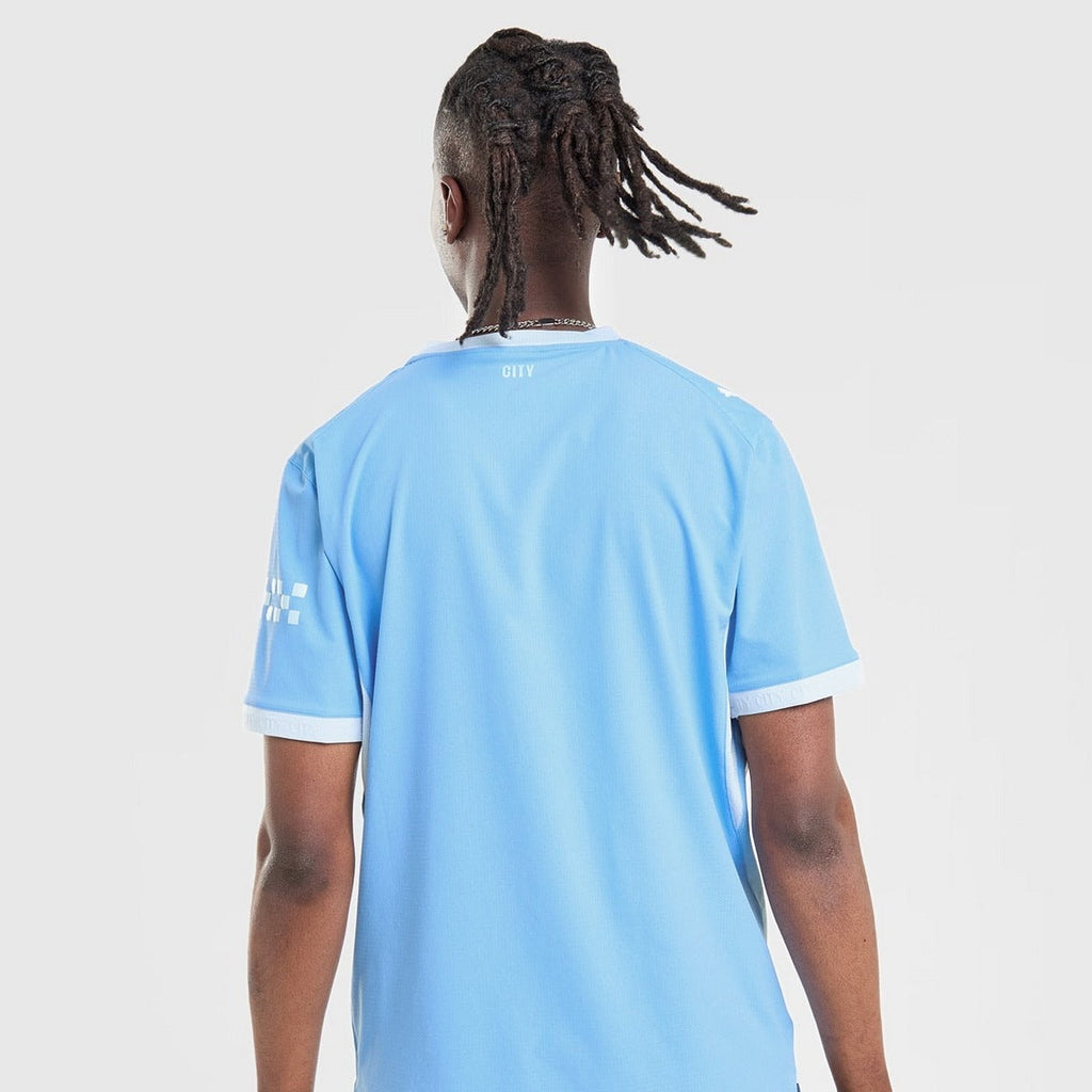 Manchester City 26/27 Home Player Jersey - worn by model back