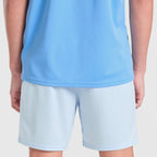 Manchester City 26/27 Home Kids Kit - worn by model shorts detail