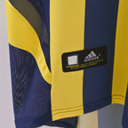 Fenerbahce 05/06 Home Retro Jersey - adidas hem label detail