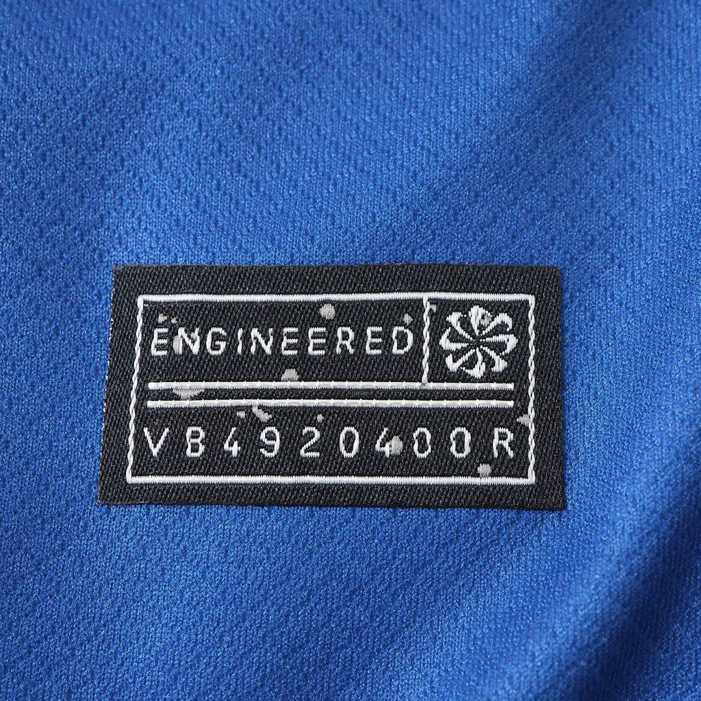 Barcelona 25/26 Fourth Kids Kit - hem label detail