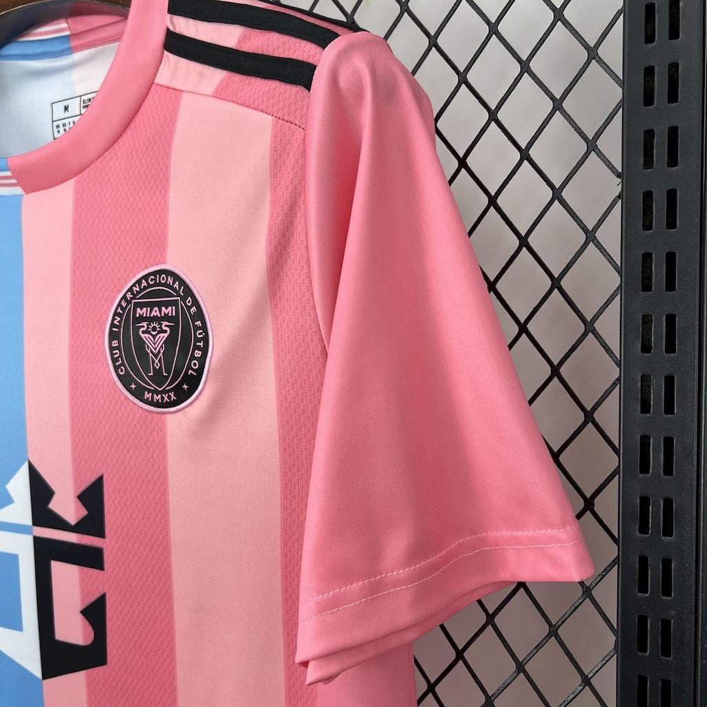 Inter Miami 25/26 Sonderedition – Blau und Pink – Fan-Version