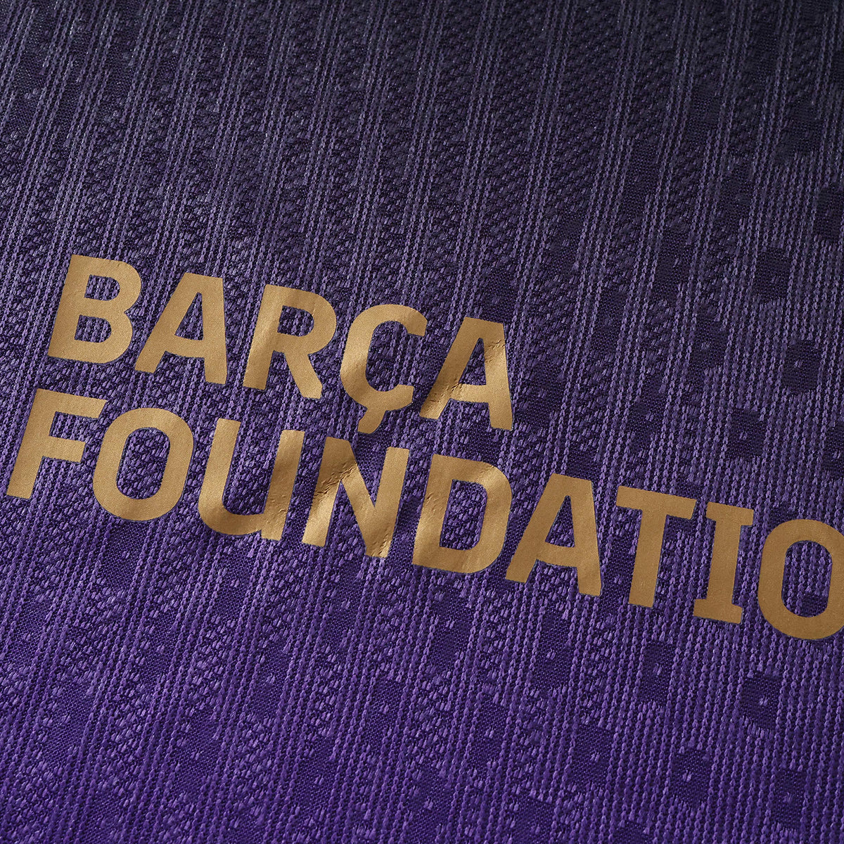 Barcelona 26/27 Away Embroidered Player Jersey - Barca Foundation back detail