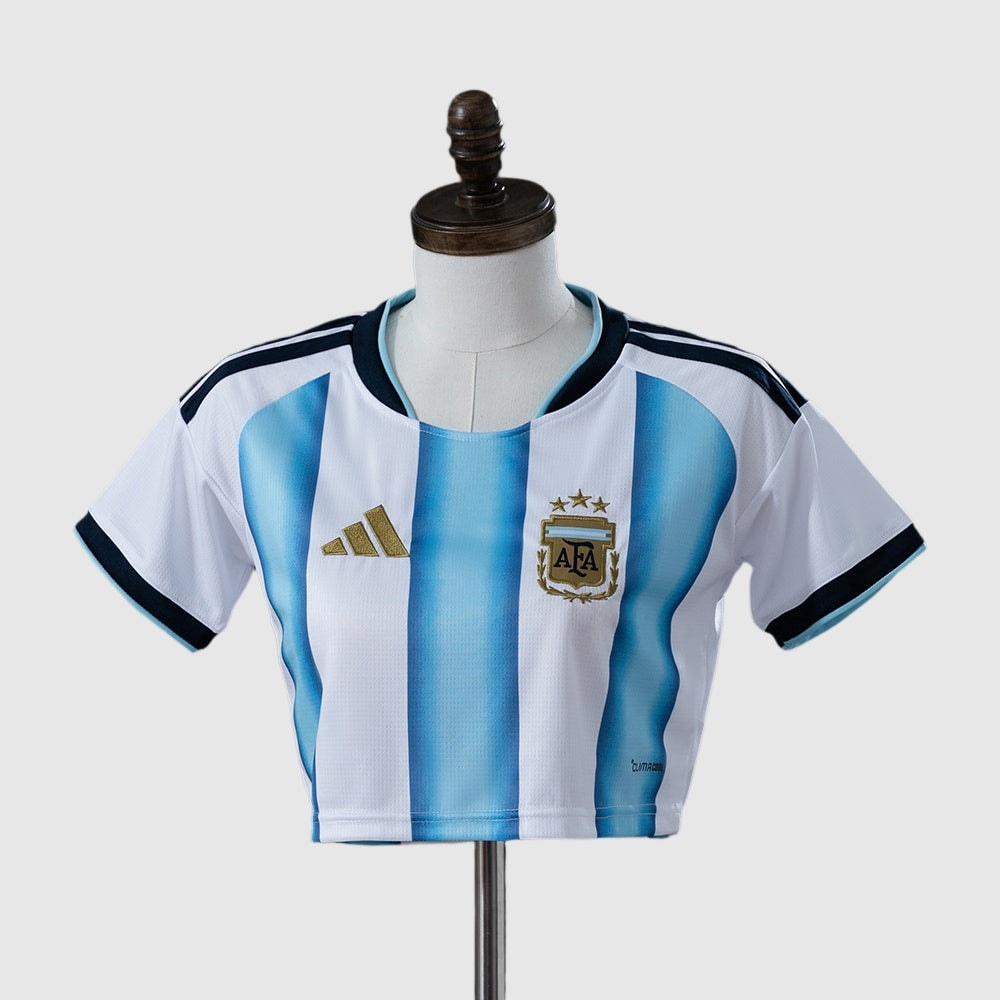 Argentina 26/27 Home - Women's Crop Top - image 1