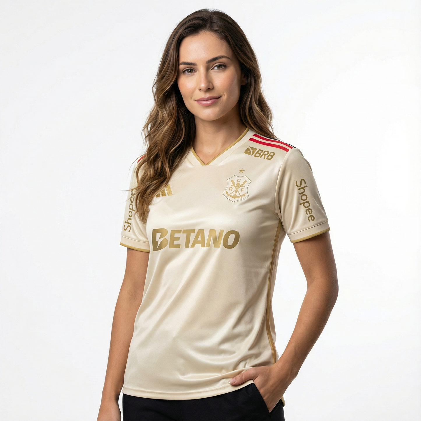 Jersey Woman Adidas Flamengo 2025/26 III With Sponsors