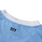 Manchester City 25/26 Home Jersey - shoulder detail