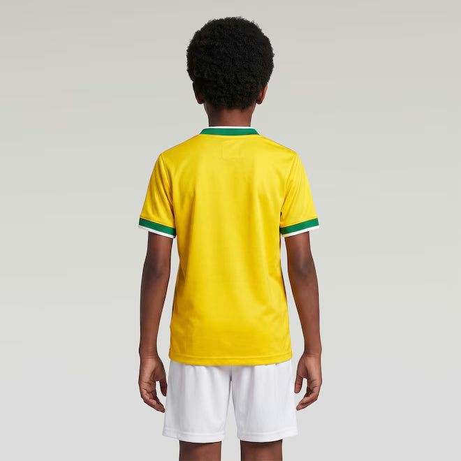 Flamengo 2026 Brazil edition kids kit - back, worn by child model