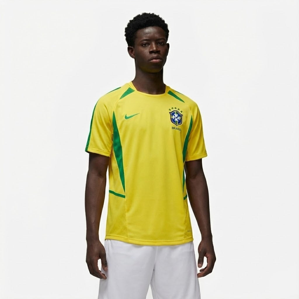 Jersey Retro National Team Brasil 2002/03 I