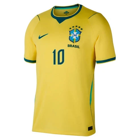 Brazil Home - Neymar Jr. #10 Jersey Fan Version World Cup 2026