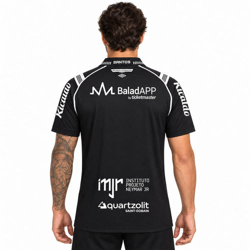 Santos 26/27 Ausweichtrikot mit allen Sponsoren – Fan-Version