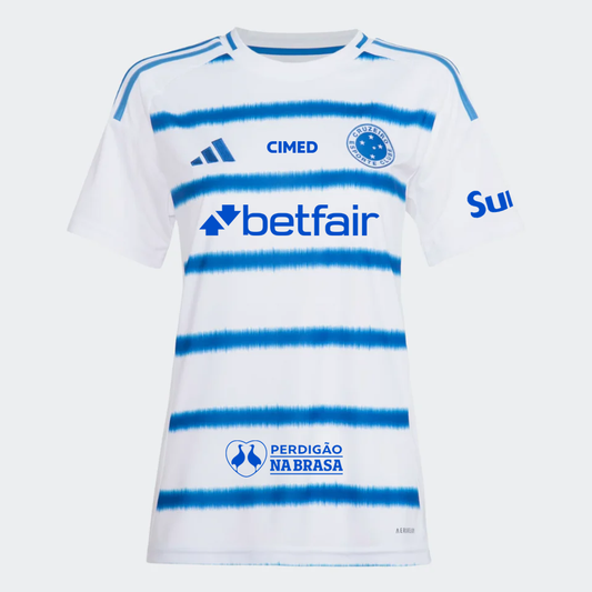 Jersey Woman adidas Cruzeiro 2025/26 II With Sponsors