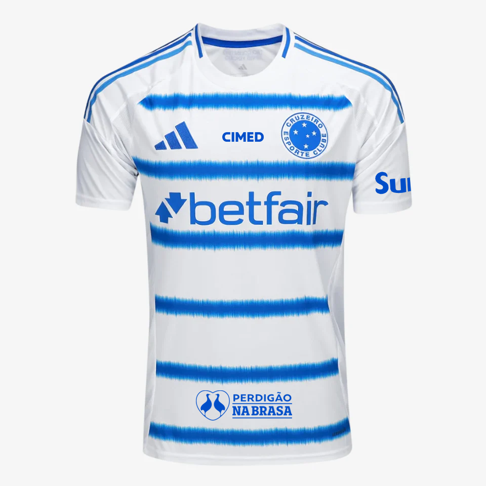 Jersey adidas Cruzeiro 2025/26 II With Sponsors